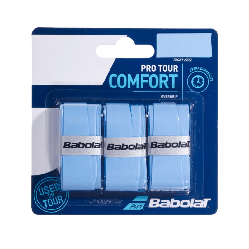 Overgrip Babolat Pro Tour x3 blu Overgrip Babolat Pro Tour x3 blu