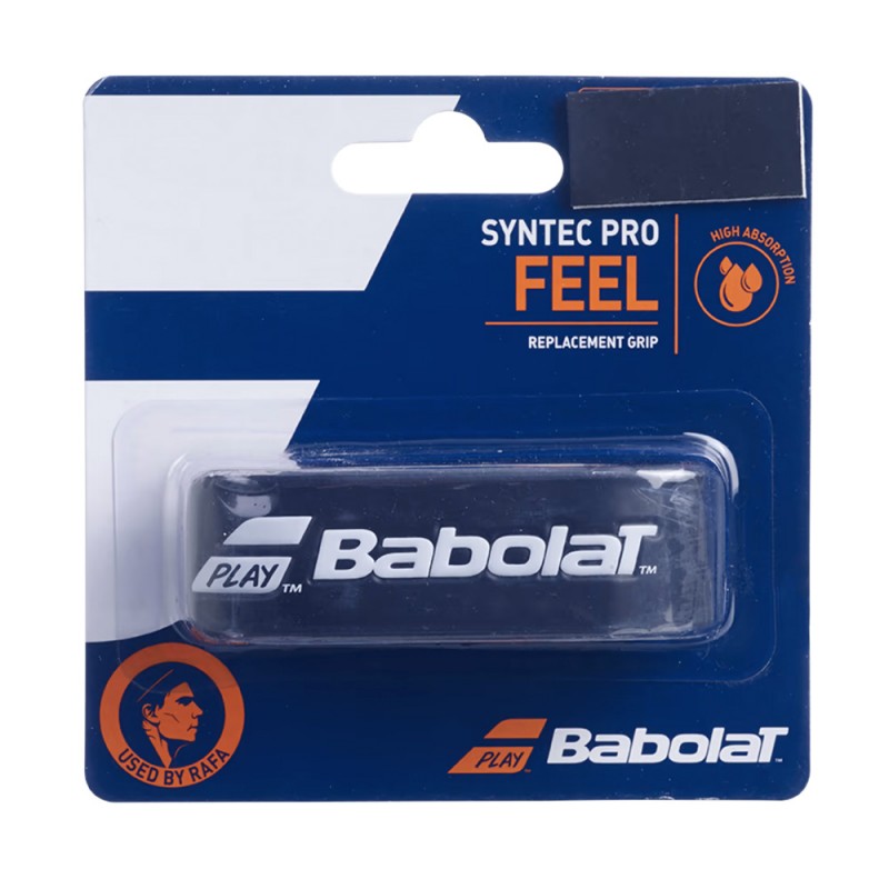 Impugnatura Babolat Syntec Pro x1 nera Impugnatura Babolat Syntec Pro x1 nera