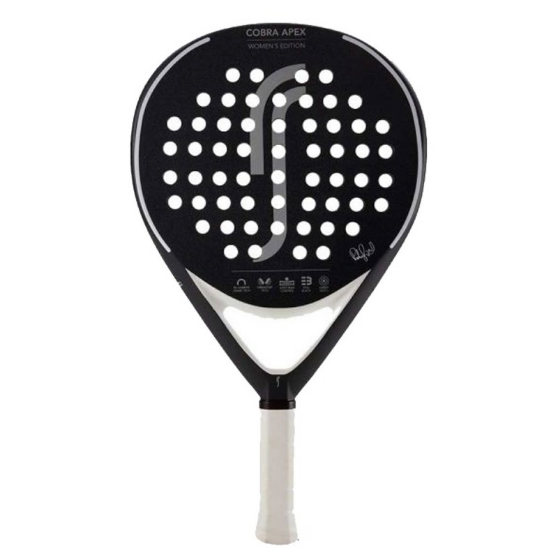 RS Padel Cobra Apex Edition nero grigio donna 2023 RS Padel Cobra Apex Edition nero grigio donna 2023