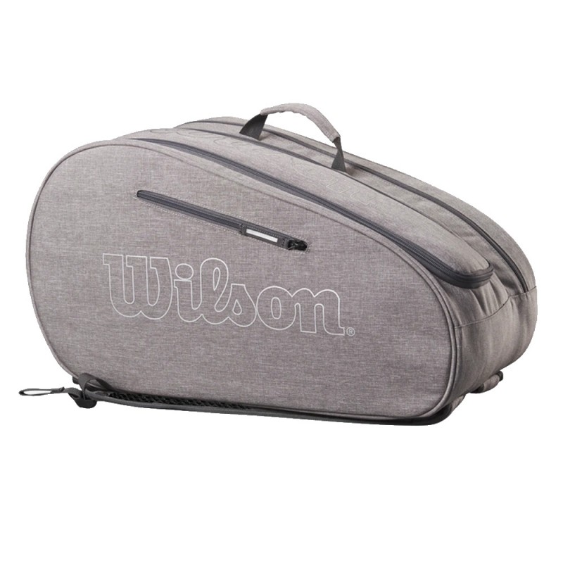 Borsa padel Wilson Padel Team grey heather 2023 Borsa padel Wilson Padel Team grey heather 2023
