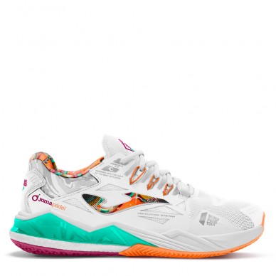 Scarpe Joma Spin Lady 2332 Bianco Arancione 2023