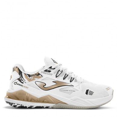 Scarpe Joma Spin Uomo 2332 Bianche Oro 2023