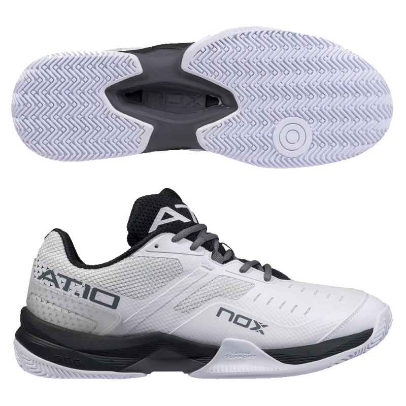 Scarpe Nox AT10 Bianco Nero 2023 Scarpe Nox AT10 Bianco Nero 2023