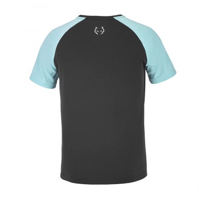 Maglietta Babolat Crew Neck Tee Lebron nero azzurro