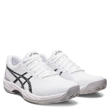 Asics Gel Game 9 Clay bianca nera