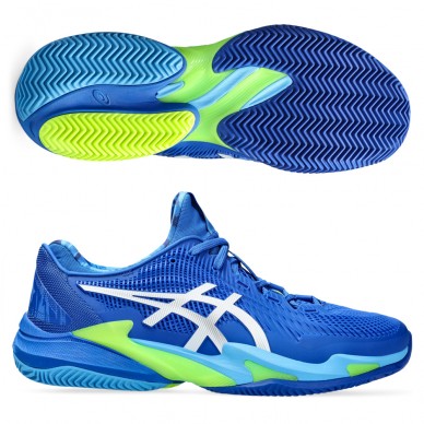 Scarpe Asics Court FF 3 Novak Clay tuna blue white
