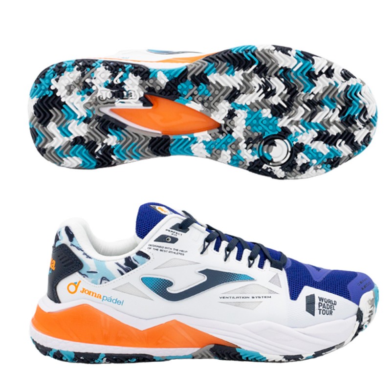 Scarpe Joma T.SPIN 2304 bianco reale 2023 Scarpe Joma T.SPIN 2304 bianco reale 2023