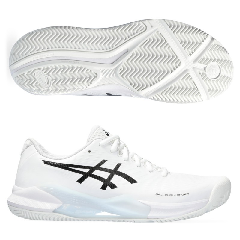 Scarpe Asics Gel Challenger 14 Padel white black Scarpe Asics Gel Challenger 14 Padel white black