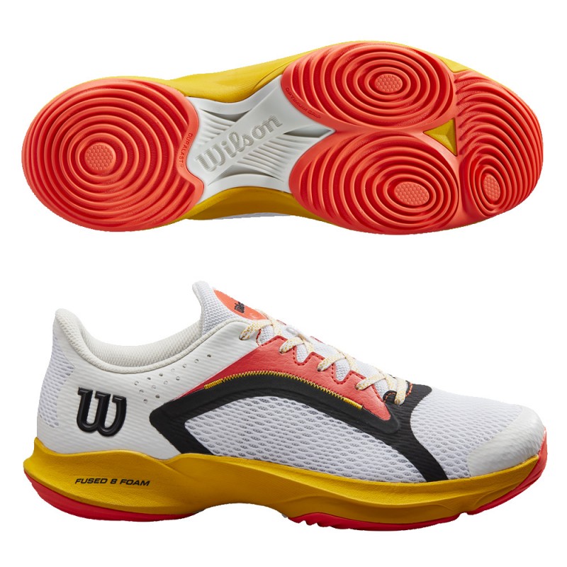 Scarpe Wilson Hurakn 2.0 bianco oro antico 2023