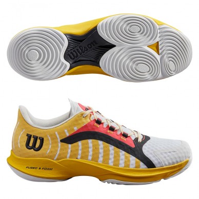 Scarpe Wilson Hurakn Pro oro bianco antico 2023