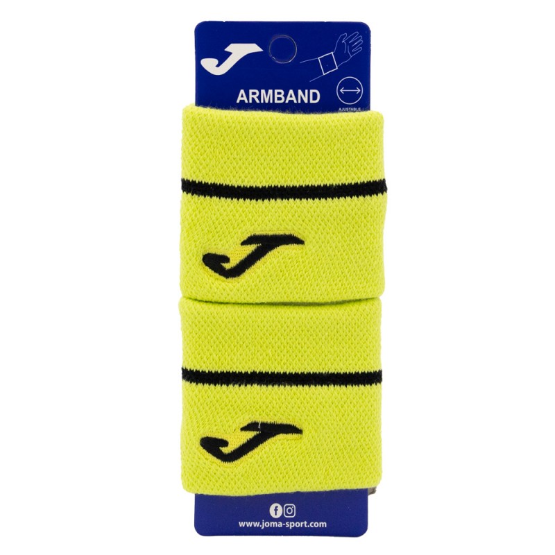Polsini corti Joma giallo fluo Polsini corti Joma giallo fluo
