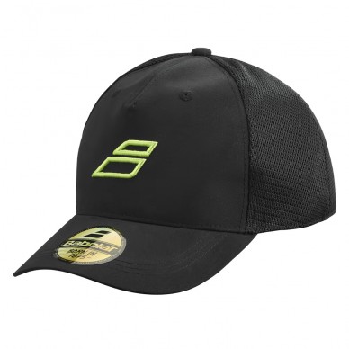 Cappello Babolat Curve Trucker Nero Giallo