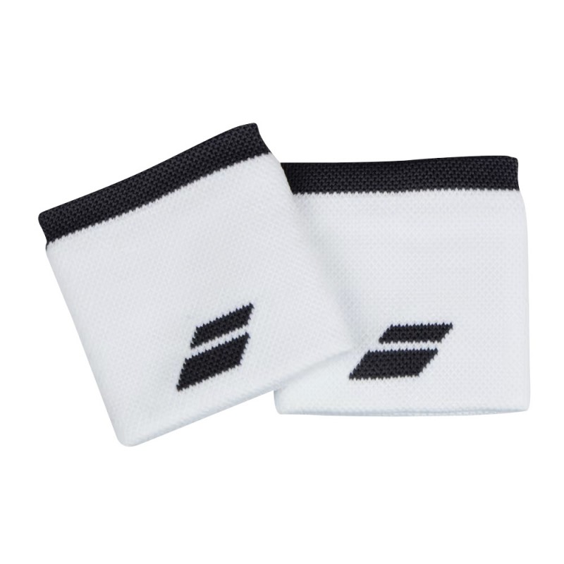 Polsini Babolat Logo Bianco Grigio Polsini Babolat Logo Bianco Grigio