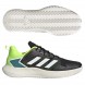 Scarpe Adidas Defiant Speed M Clay black white bright royal 2023