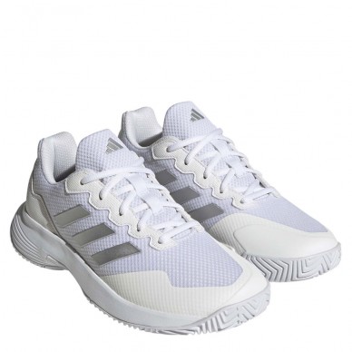 Scarpe Adidas Gamecourt 2 W bianco argento 2023