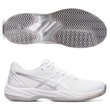 Scarpe Asics Gel Game 9 Argento puro bianco argilla