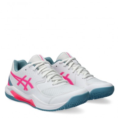 Scarpe Asics Gel Dedicate 8 Padel white hot pink 2023