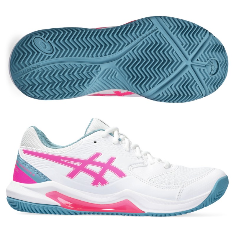 Scarpe Asics Gel Dedicate 8 Padel white hot pink 2023 Scarpe Asics Gel Dedicate 8 Padel white hot pink 2023