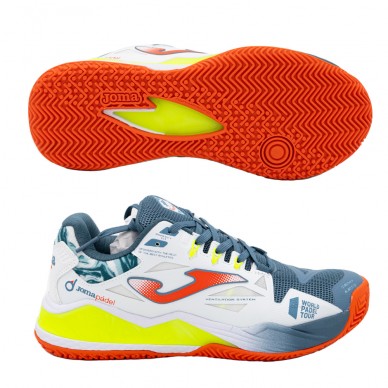 Scarpe Joma Spin Men 2302 bianco petrolio 2023