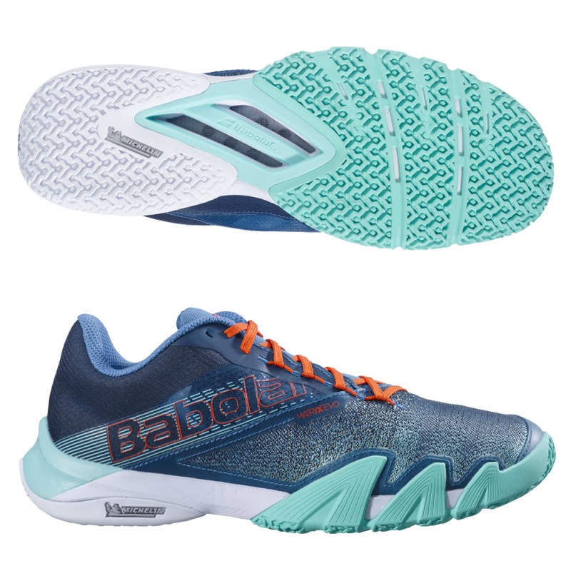 Scarpe Babolat Jet Premura 2 Men electric green mandarin 2023 Scarpe Babolat Jet Premura 2 Men electric green mandarin 2023