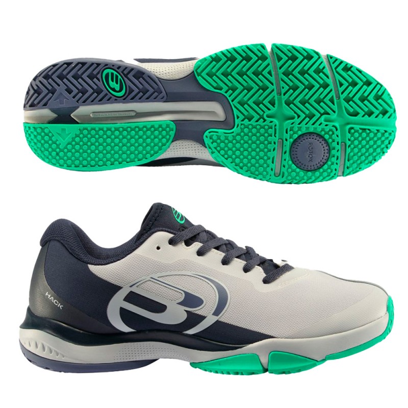 Scarpe Bullpadel Hack Hybrid Fly 23I grigio chiaro Scarpe Bullpadel Hack Hybrid Fly 23I grigio chiaro