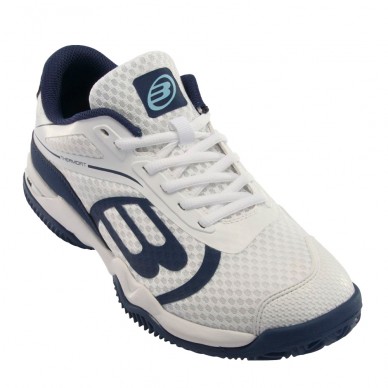 Scarpe Bullpadel Beker 23I bianche blu navy