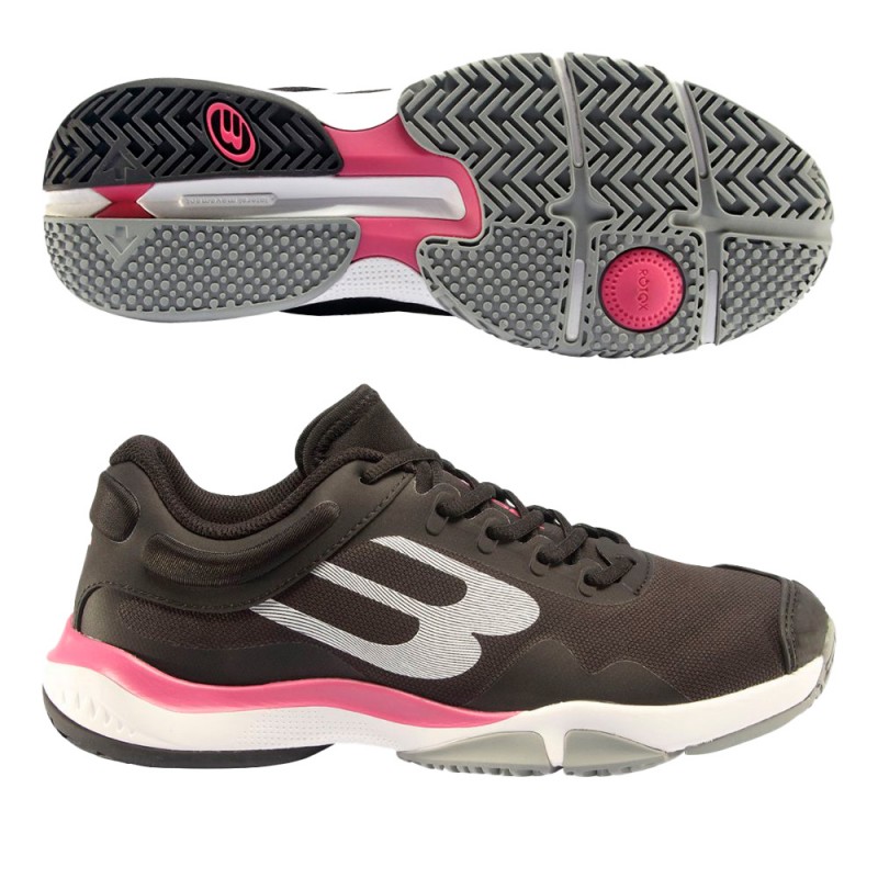 Scarpe Bullpadel Flow Hybrid Fly 23I nero fucsia Scarpe Bullpadel Flow Hybrid Fly 23I nero fucsia