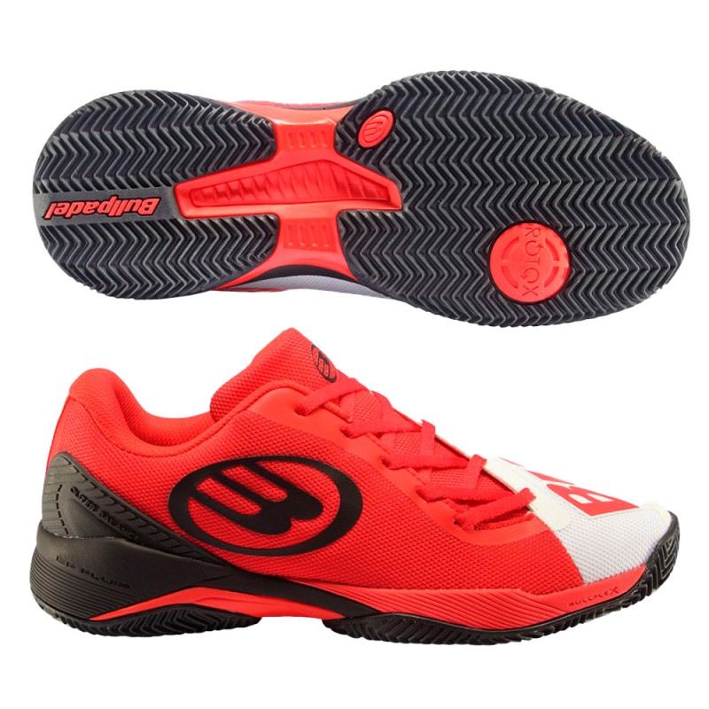 Scarpe Bullpadel Vertex Grip 23I rosse Scarpe Bullpadel Vertex Grip 23I rosse