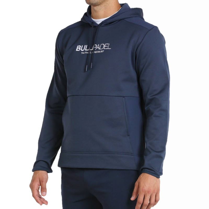Felpa blu lavata Bullpadel Yambo 23I Felpa blu lavata Bullpadel Yambo 23I