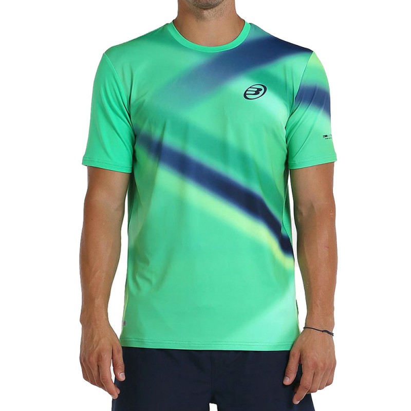 Maglietta Bullpadel Mismo verde vibrante Maglietta Bullpadel Mismo verde vibrante
