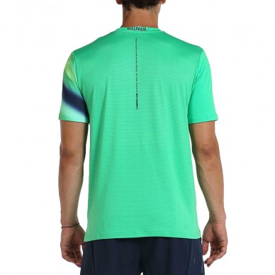 Maglietta Bullpadel Mismo verde vibrante