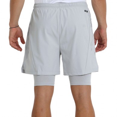 Pantaloncini Bullpadel Missil grigio chiaro