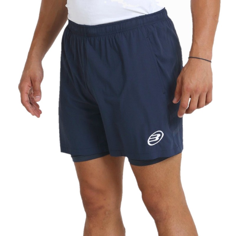 Pantaloncini Bullpadel Yente 23I blu lavati Pantaloncini Bullpadel Yente 23I blu lavati