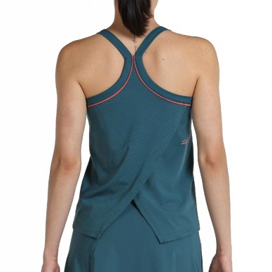 Maglietta Bullpadel Erras verde bosque