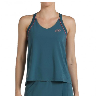 Maglietta Bullpadel Erras verde bosque