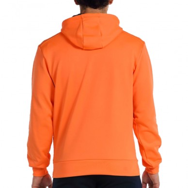 Felpa Bullpadel Nocla arancione fluo