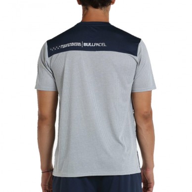 Maglietta Bullpadel Optar vigore grigia