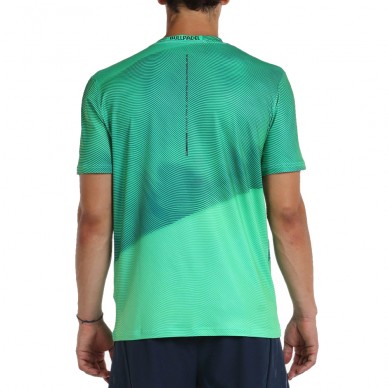 Maglietta verde vivace Bullpadel Misar