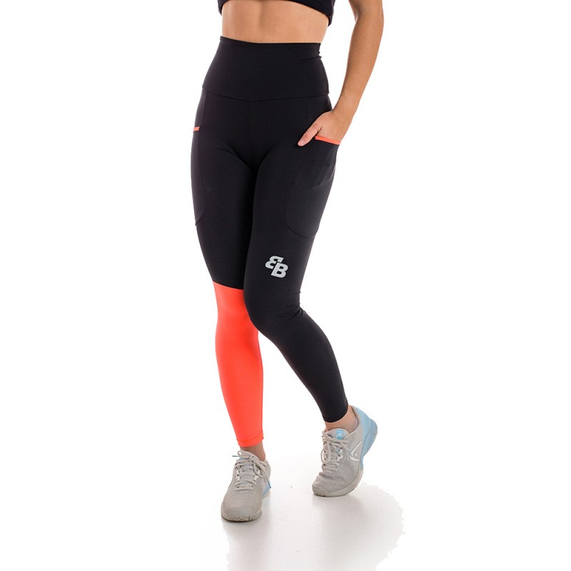 Magliette BB by Belén Berbel Oasis nero corallo Magliette BB by Belén Berbel Oasis nero corallo