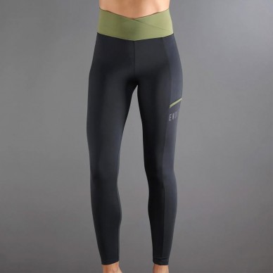 Leggings Endless Cross Pocket nero army