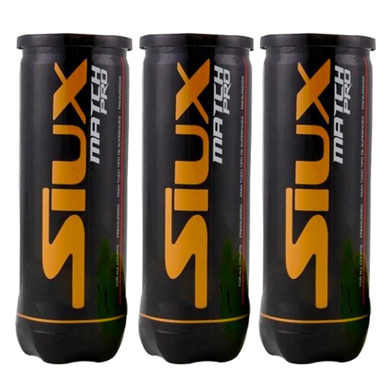 Confezione da 3 palline Siux Match Pro Confezione da 3 palline Siux Match Pro