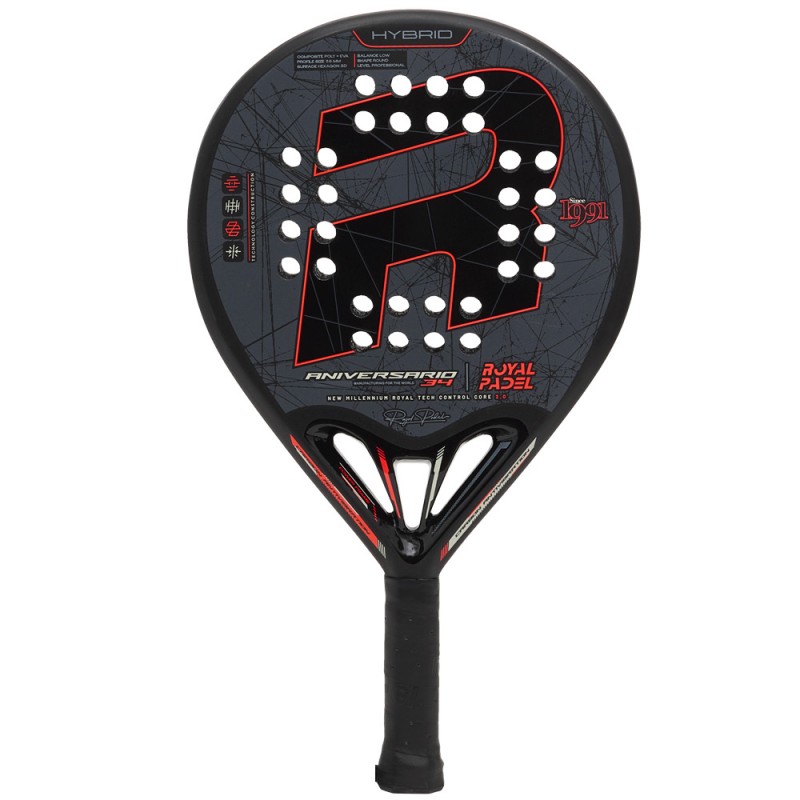 Royal Padel RP 34 Anniversario Hybrid 2024 Royal Padel RP 34 Anniversario Hybrid 2024