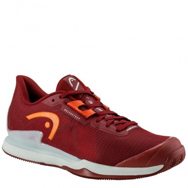 Scarpe Head Sprint Pro 3.5 Clay dark red orange 2024