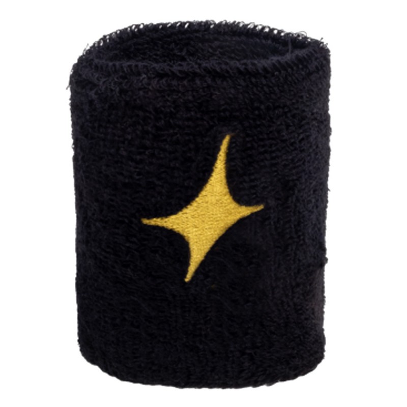 Polsino Star Vie nero stella dorata Polsino Star Vie nero stella dorata