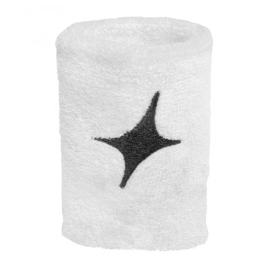 Polsino Star Vie bianco stella nera