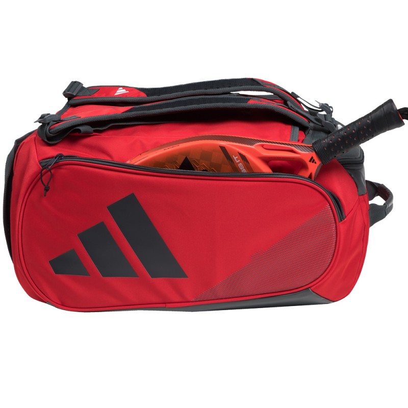 borsa padel Adidas Tour 3.3 rosso solare 2024 borsa padel Adidas Tour 3.3 rosso solare 2024