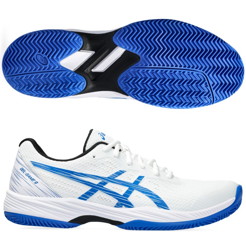 scarpe Asics Gel Game 9 Clay oc white tuna blue 2024