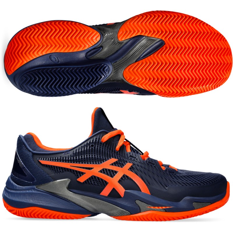 scarpe Asics Court FF 3 Clay blue expanse koi 2024