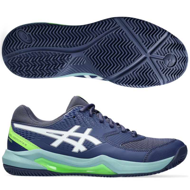 scarpe Asics Gel Dedicate 8 Padel thunder blue white 2024