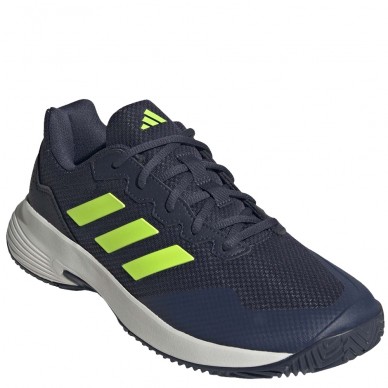 Scarpe Adidas Gamecourt 2 M shadow navy lemon white 2024